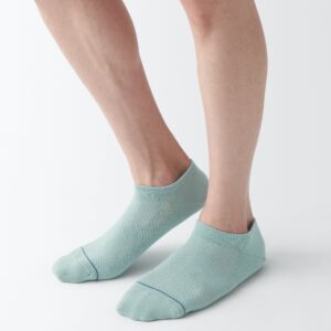 Right Angle Breathable Mesh Sneaker Socks