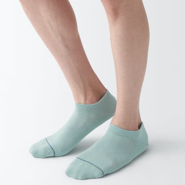 Right Angle Breathable Mesh Sneaker Socks - Image 3