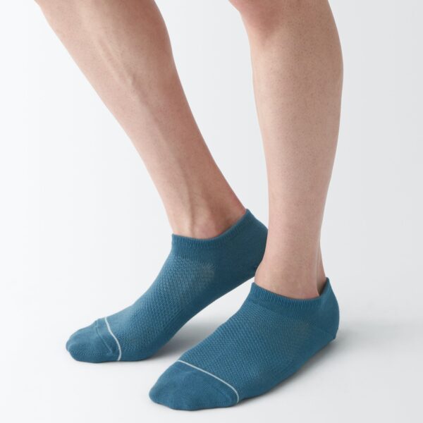 Right Angle Breathable Mesh Sneaker Socks - Image 12