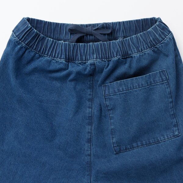 Women's Washed Denim Easy Tapered Pants - Image 18