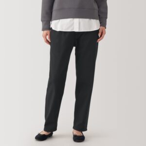 Women's Washed Denim Easy Tapered Pants