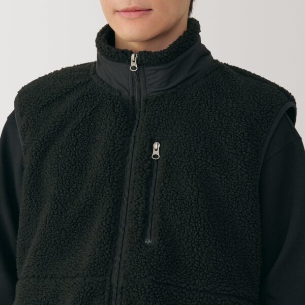 Men's Boa Fleece Vest - Image 34