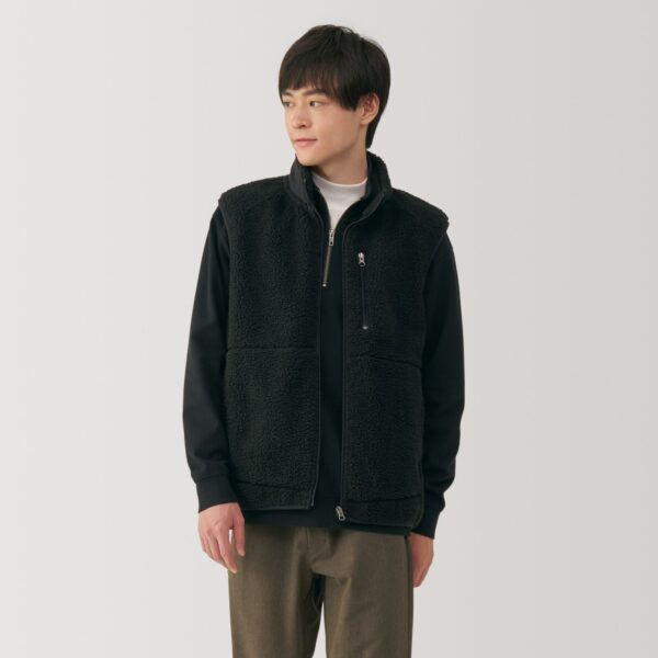 Men's Boa Fleece Vest - Image 30