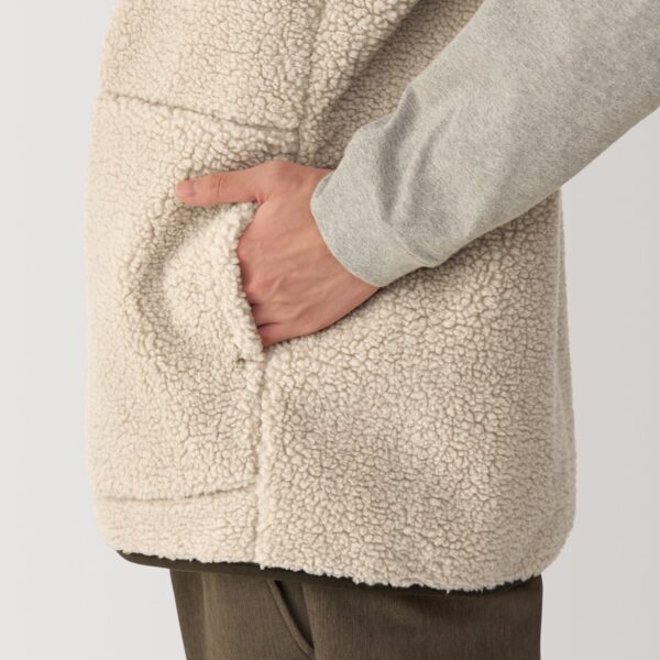 Men's Boa Fleece Vest - Image 8