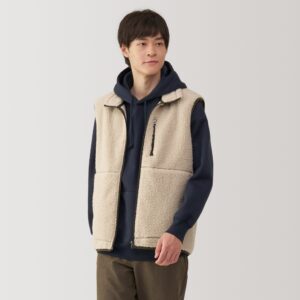 Men's Boa Fleece Vest