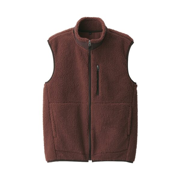 Men's Boa Fleece Vest - Image 11
