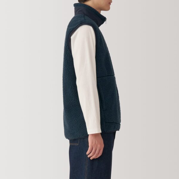 Men's Boa Fleece Vest - Image 23