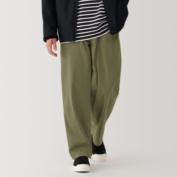 Men's Stretchy Jersey Baker Trousers - Image 3