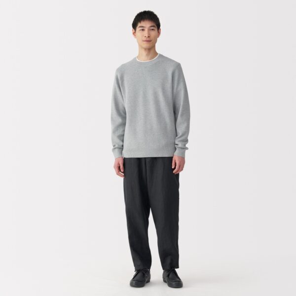 Men's Ribbed Crew Neck Sweater - Image 25