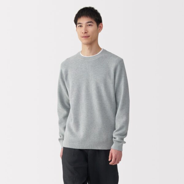Men's Ribbed Crew Neck Sweater - Image 24