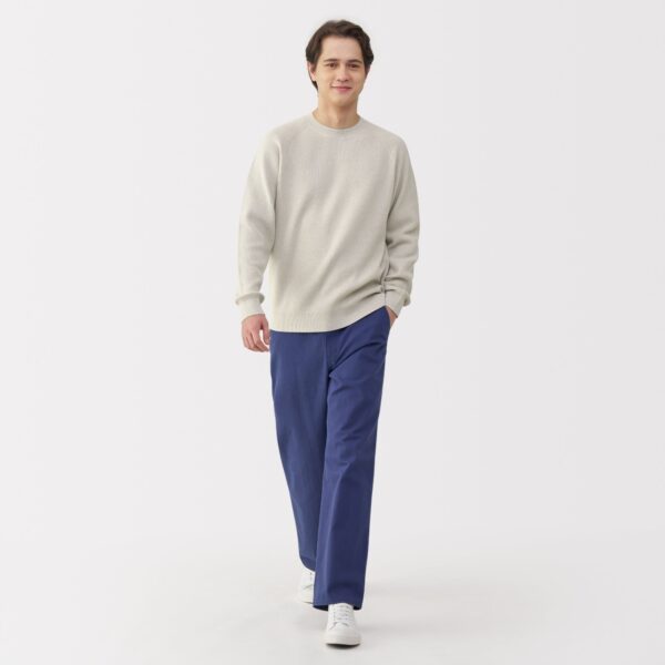 Men's Ribbed Crew Neck Sweater - Image 4