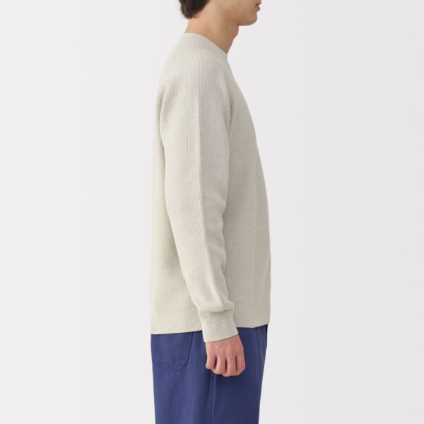 Men's Ribbed Crew Neck Sweater - Image 5