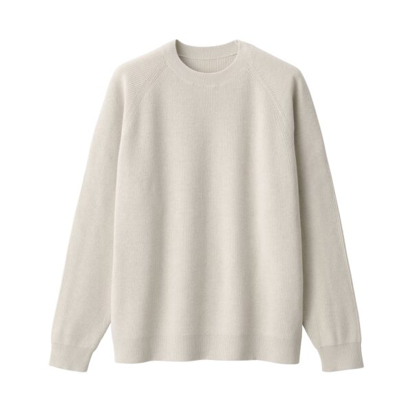 Men's Ribbed Crew Neck Sweater - Image 2