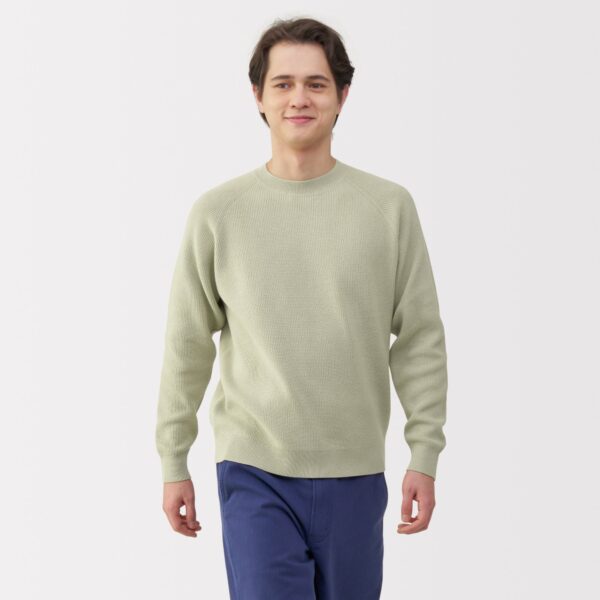 Men's Ribbed Crew Neck Sweater - Image 10