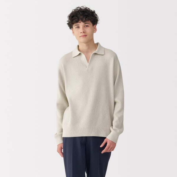 Men's Ribbed Skipper Pullover