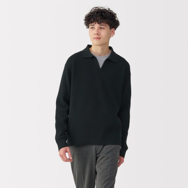 Men's Ribbed Skipper Pullover - Image 10