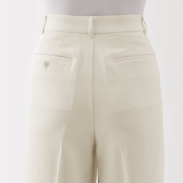 Women's Water Repellent Pleated Straight Pants - Image 18
