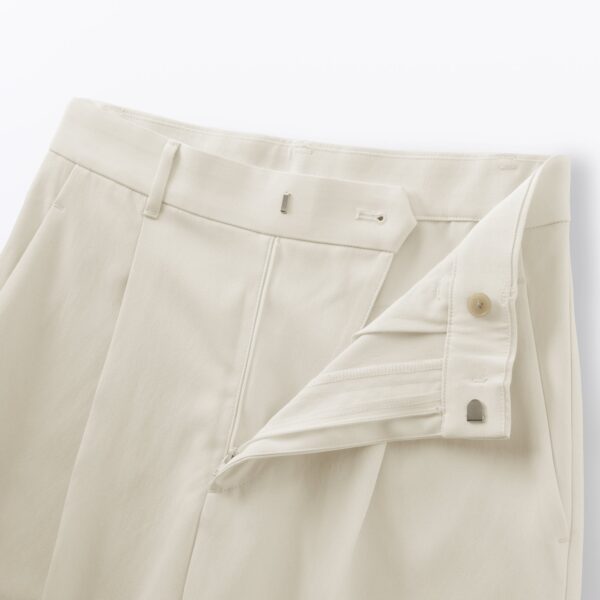 Women's Water Repellent Pleated Straight Pants - Image 19