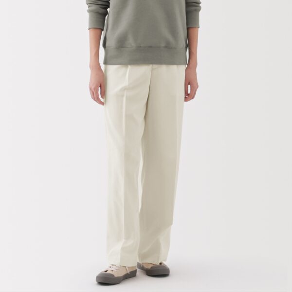 Women's Water Repellent Pleated Straight Pants - Image 13