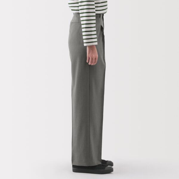 Women's Water Repellent Pleated Straight Pants - Image 25