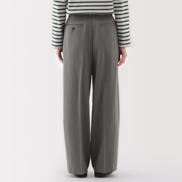 Women's Water Repellent Pleated Straight Pants - Image 26