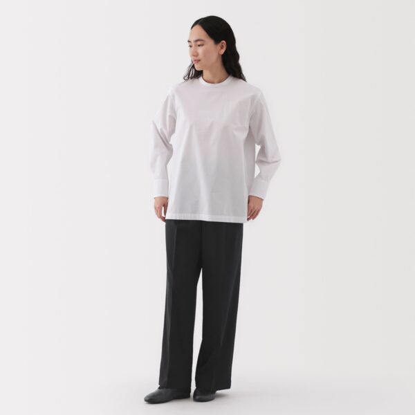 Women's Water Repellent Pleated Straight Pants - Image 35