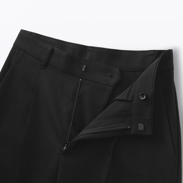 Women's Water Repellent Pleated Straight Pants - Image 40