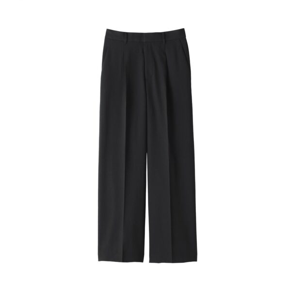 Women's Water Repellent Pleated Straight Pants - Image 32