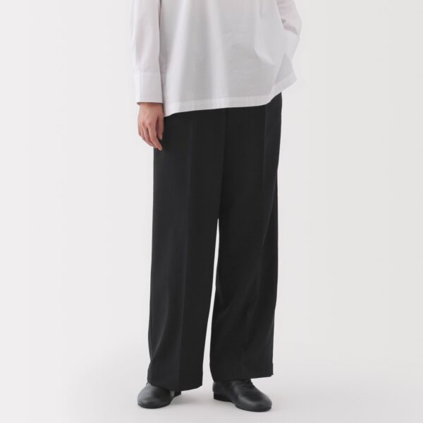 Women's Water Repellent Pleated Straight Pants - Image 33