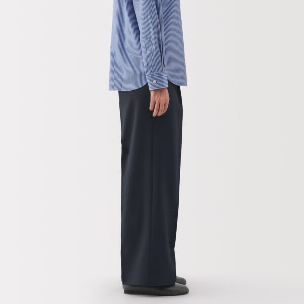 Women's Water Repellent Pleated Straight Pants - Image 5