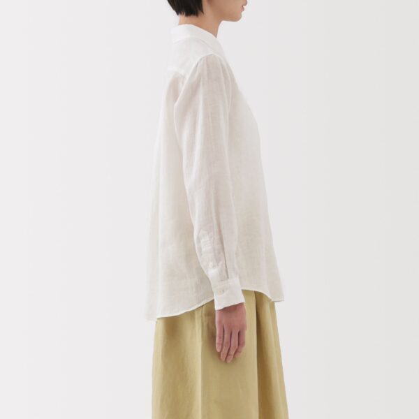 Women's Washed Linen Shirt - Image 41