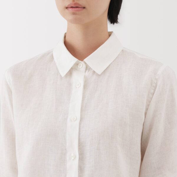 Women's Washed Linen Shirt - Image 43