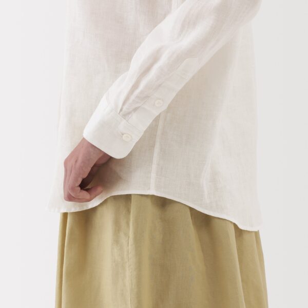 Women's Washed Linen Shirt - Image 44