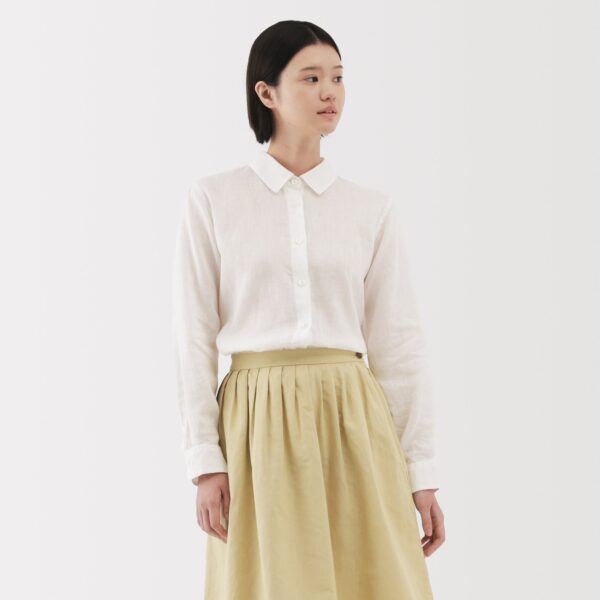 Women's Washed Linen Shirt - Image 39