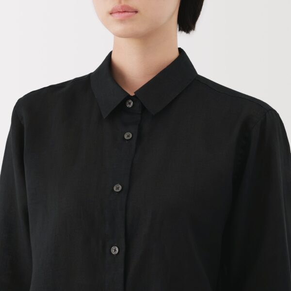 Women's Washed Linen Shirt - Image 34