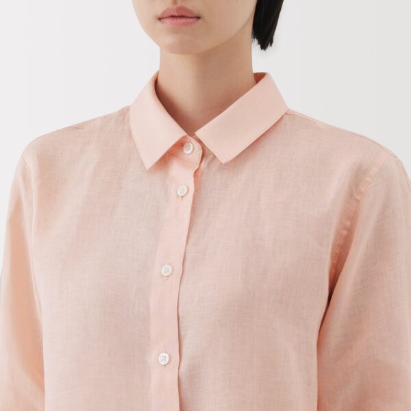 Women's Washed Linen Shirt - Image 25