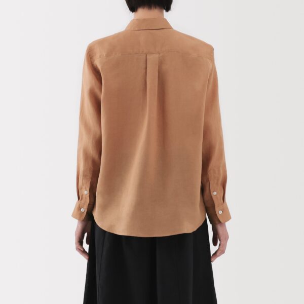 Women's Washed Linen Shirt - Image 15