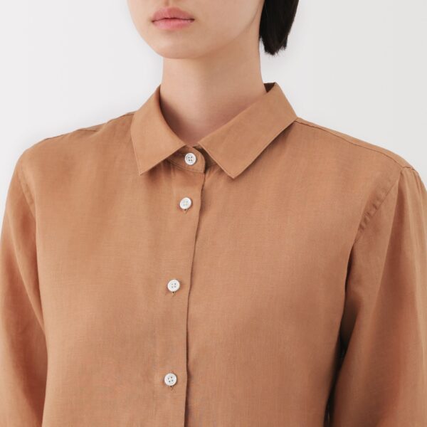 Women's Washed Linen Shirt - Image 16