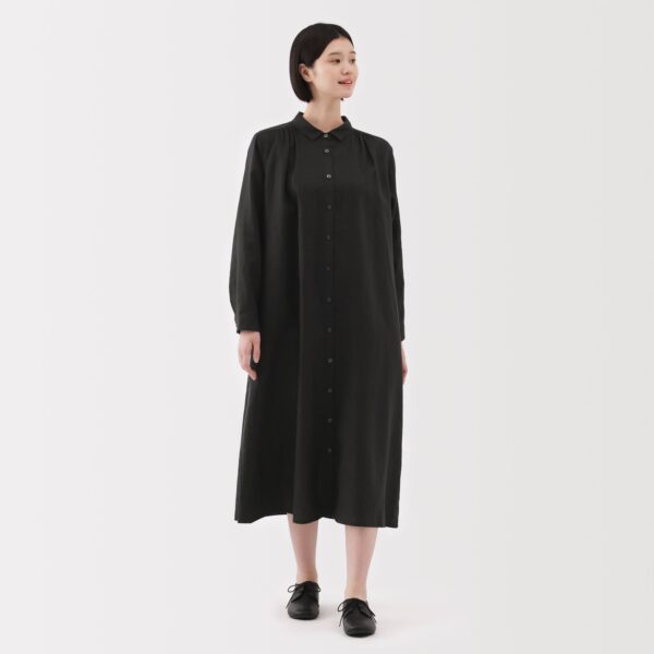 Women's Linen Shirt Dress - Image 28