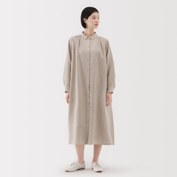 Women's Linen Shirt Dress - Image 20