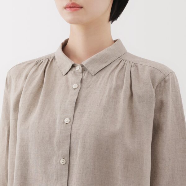 Women's Linen Shirt Dress - Image 23