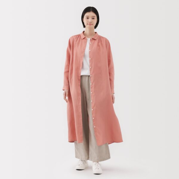 Women's Linen Shirt Dress - Image 11