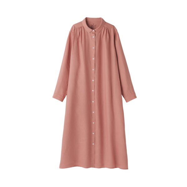 Women's Linen Shirt Dress - Image 10