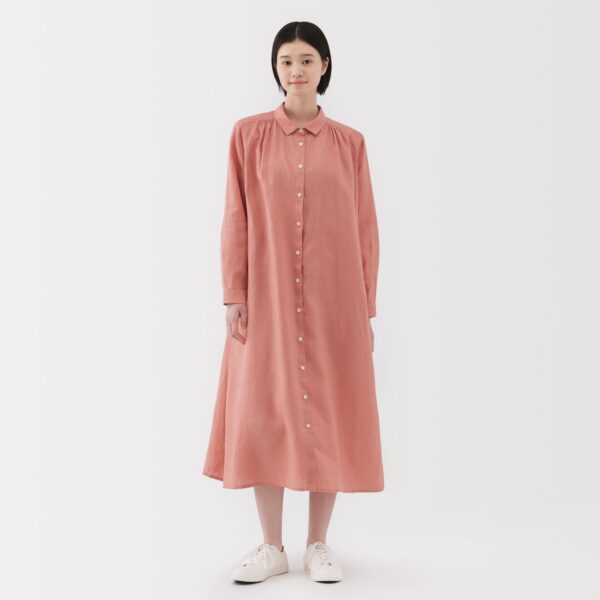 Women's Linen Shirt Dress - Image 12