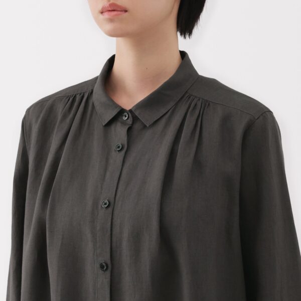 Women's Linen Shirt Dress - Image 7
