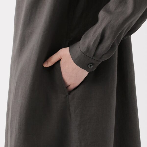 Women's Linen Shirt Dress - Image 8
