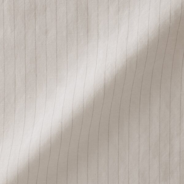 Women's Hemp Cotton Striped Coat - Image 19