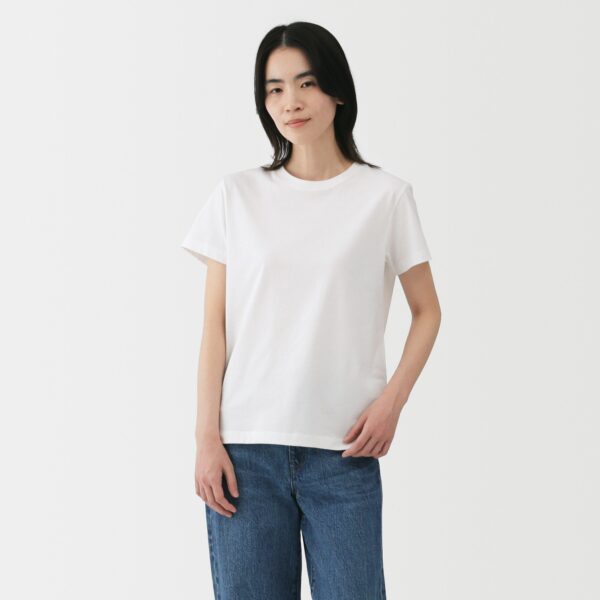 Women's Jersey Crew Neck Short Sleeve T-Shirt - Image 11