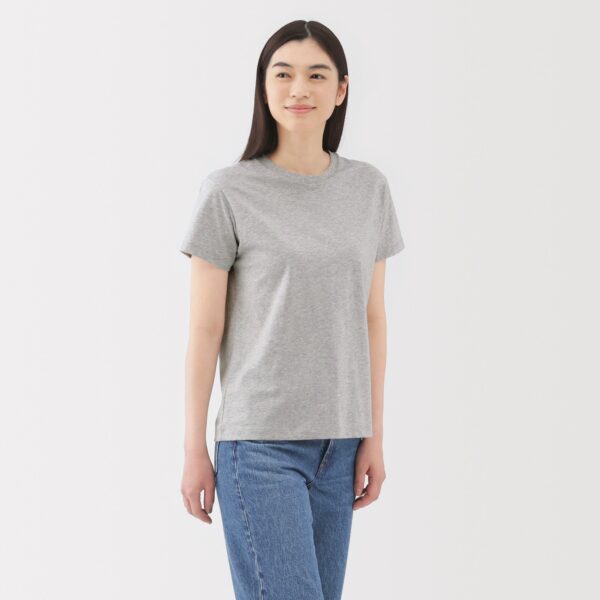 Women's Jersey Crew Neck Short Sleeve T-Shirt - Image 19