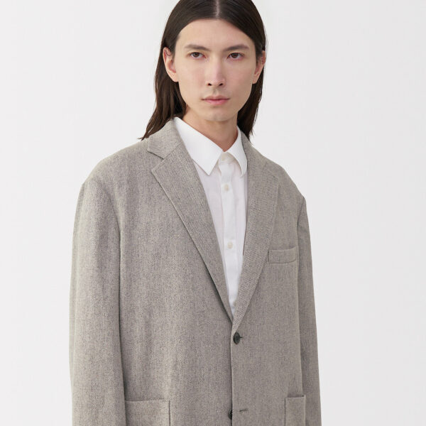 Labo Men's Linen Blend Wool Jacket - Image 17